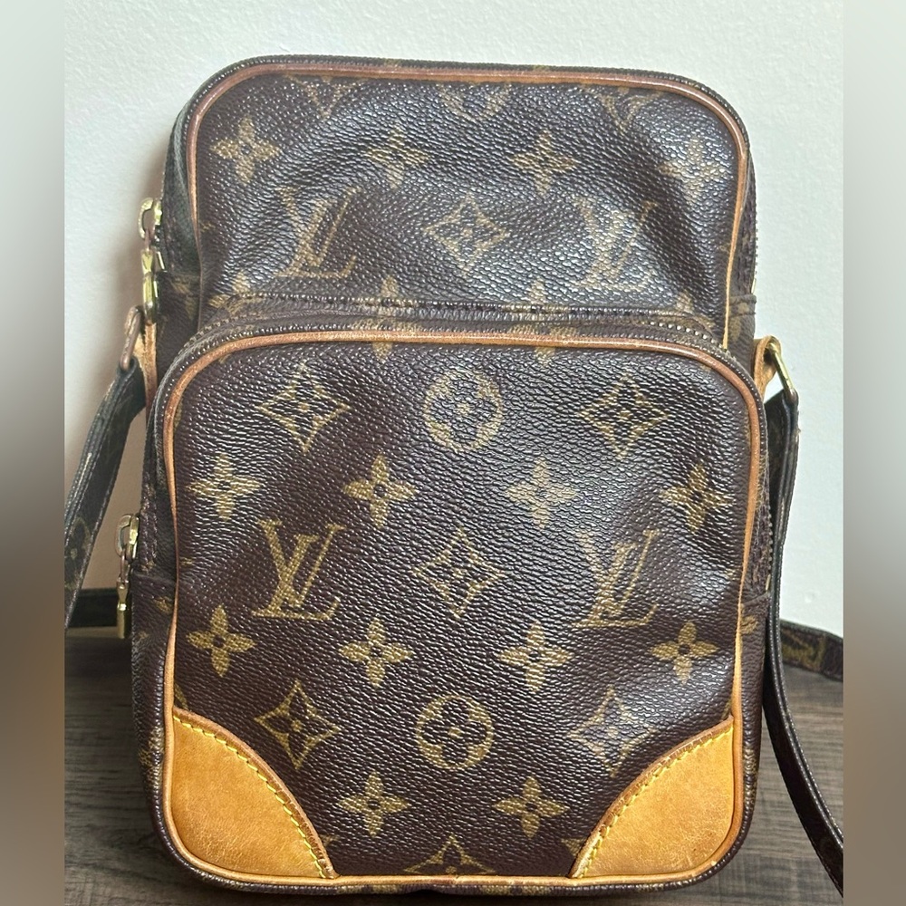 Louis Vuitton Brown Monogram Amazone Crossbody Bag